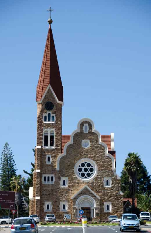 85 - Namibia - Windhoek - iglesia de Cristo